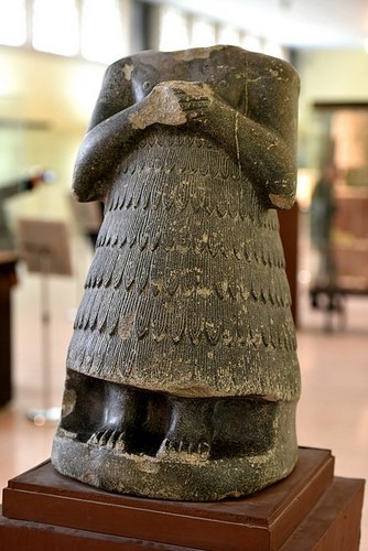 Socha Entemena bola dlhé roky uložená v Národnom múzeu Iraku v Bagdade, kde patrila medzi významné exponáty mezopotámskej civilizácie